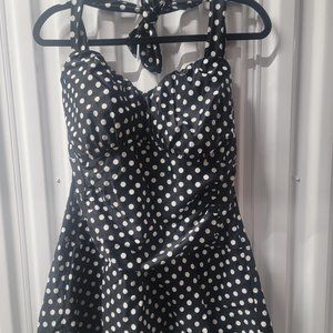 Polka Dot Swimsuit